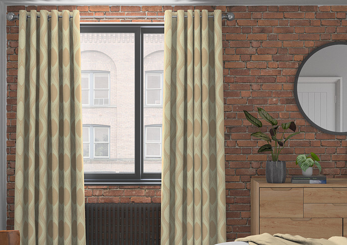 Kasian, Natural - Made to Measure Curtains - Image 3